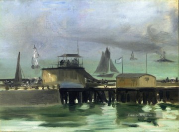  Eduard Kunst - Die Anlegestelle in Boulogne Eduard Manet